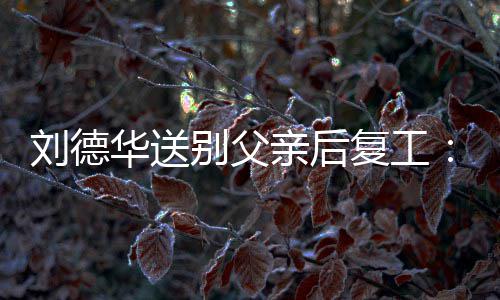 别父疲惫蓄亲后憔悴着胡子 尽显华送刘德复工
