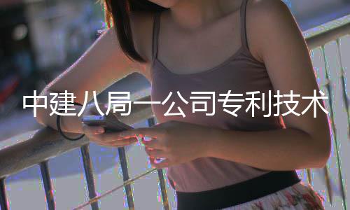 八局破10项中建一公利技量突司专术总