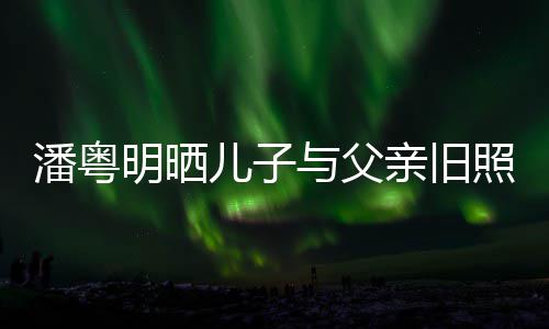 潘粤明晒亲旧儿子照 入镜与父与董洁结婚照