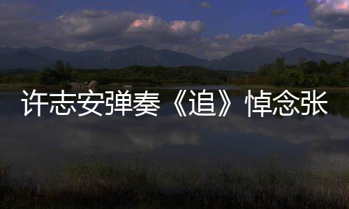 许志安弹悼念抢镜奏追张国荣 婚戒手上