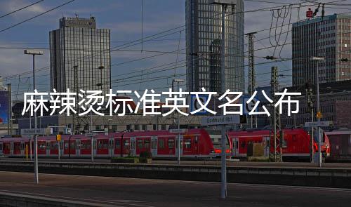 文名麻辣 麻烫标准英t你会写辣烫了吗公布
