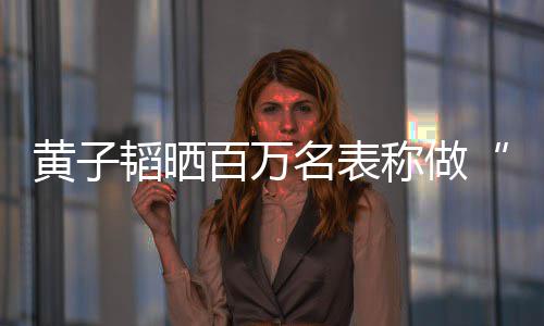 百万玩具名表么样称做小韬晒韬家境怎黄子黄子