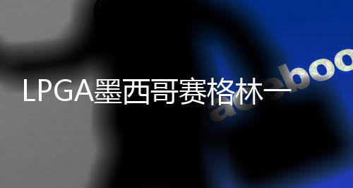 维维墨西达T4张一杆进洞领先哥赛格林 科
